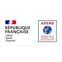 Logo de l'Agence de la transition écologique.
