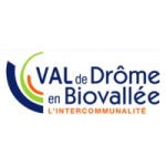 Logo de l'Intercommunalité Communauté de Communes du Val de Drôme en Biovalllée.